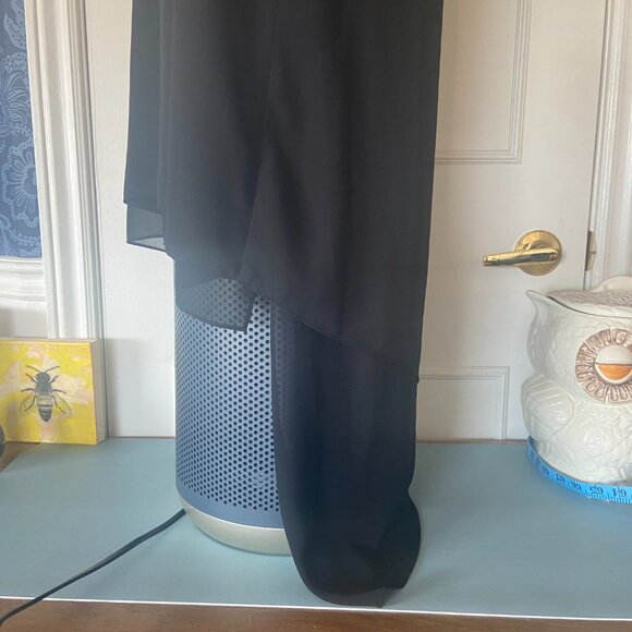 Kenneth Cole Black Sleeveless Dress Tunic High low - size medium - Picture 13 of 14
